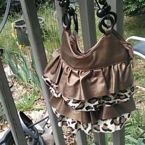 Leopard handbag